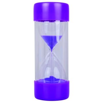 Large Sand Timer Purple 15 Minutes