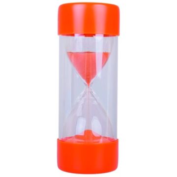Large Sand Timer Orange 10 Minute