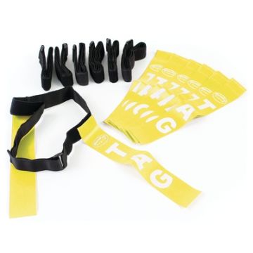 Tag Rugby Belt Yellow Pack of 7