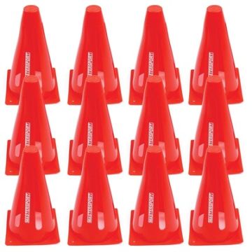Mastersport Flexi-Cone Pack of 12 Red