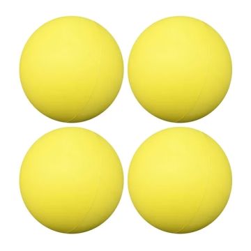 Uncoated Foam Ball 20cmYellow Pack of 4