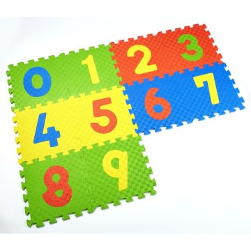 Interlocking Number Mat