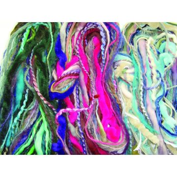 Seascape Coloured Swags Assorted Green's And Blue's Set