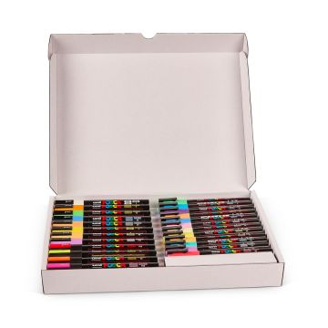 Posca Paint Markers Bright and Light Colours Box of 24