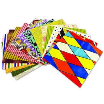 Patterned Fabric Squares Assorted Pack of 25