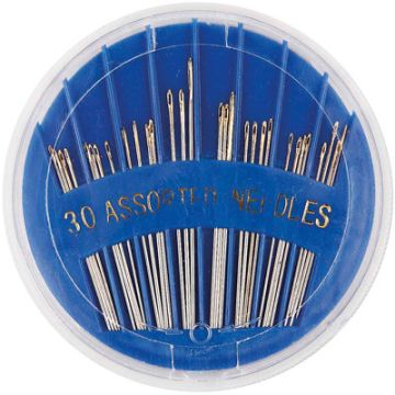 Sewing Needles Silver Pack of 30