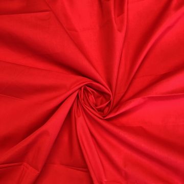 Red 5m Polycotton Roll Sheet
