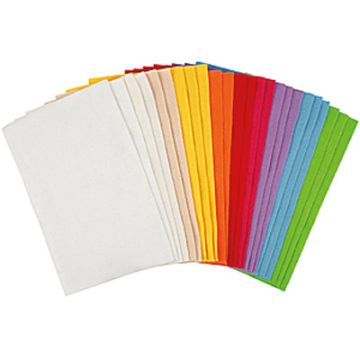 Craft Felt Sheets Assorted Pack of 24