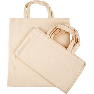 Shopping Bag Natural Pack of 5