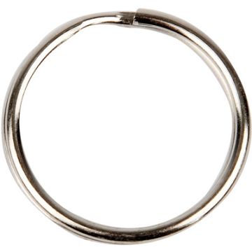 Split Ring Silver Pack of 100