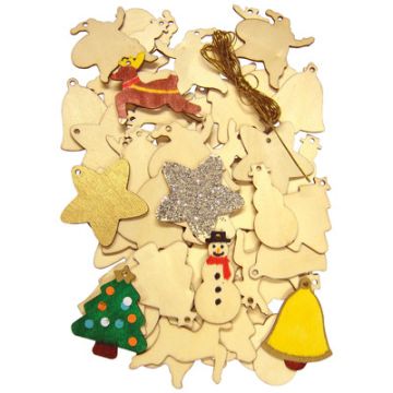 Wooden Christmas Decorations