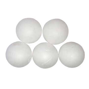 Polystyrene Balls White Pack of 10