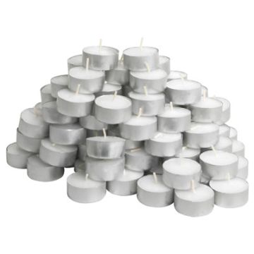 White Tealights Pack of 20