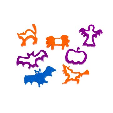 Halloween Plastic Cutters Pack of 6