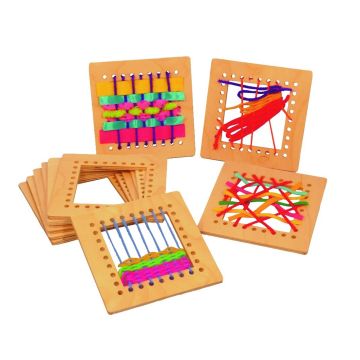 Wooden Weaving Squares