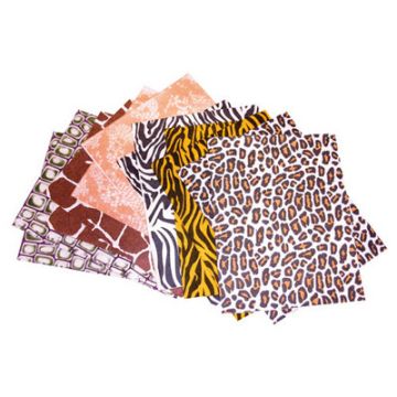 Safari Felt Assorted Pack of 12