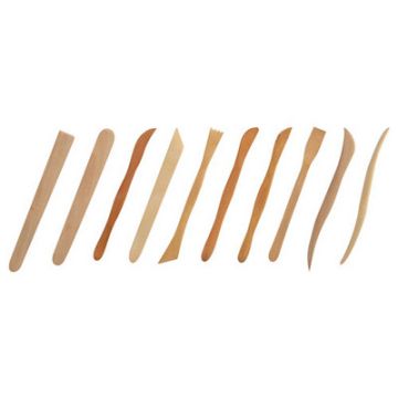 Boxwood Modelling Tools Natural Pack of 10