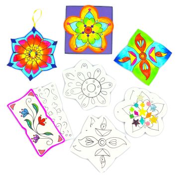 Rangoli Activities Pack of 32