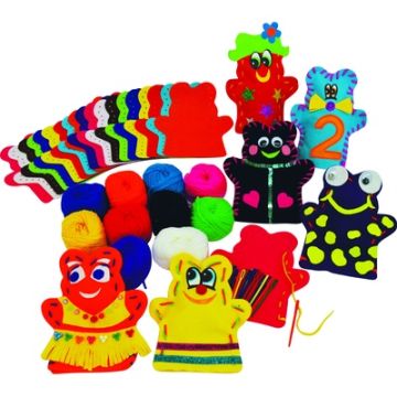 Making Puppets Assorted Pack of 30