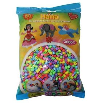Hama Mini Beads Assorted Bag 3000