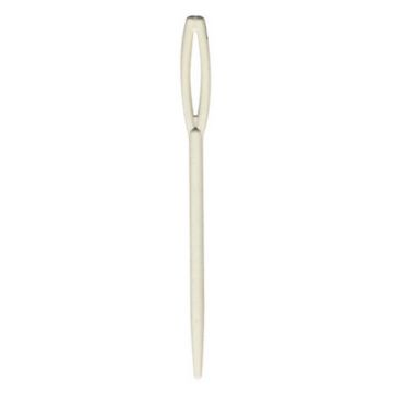 Large White Plastic Needles Pack of 25