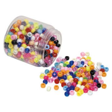 Barrel Beads Assorted Pack of 500