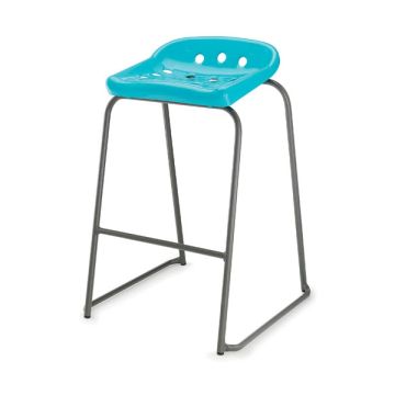 Pepperpot Stools Black Blue