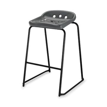 Pepperpot Stools Black Grey