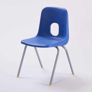 Series E Chair Grey Frame 350mm Blue