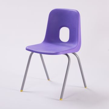 Series E Chair Grey Frame 350mm Purple