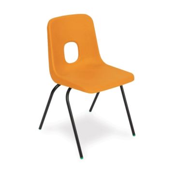Series E Chair Black Frame 260mmOrange