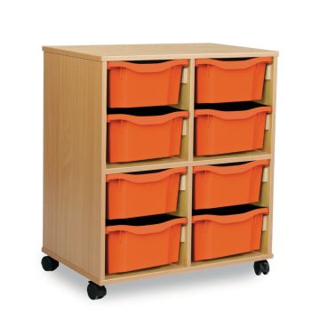 Allsorts 8 Double Beech Unit Tangerine