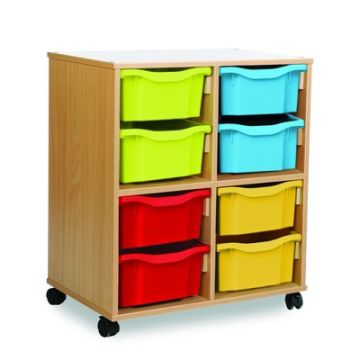 Allsorts 8 Double Beech Unit Multicoloured