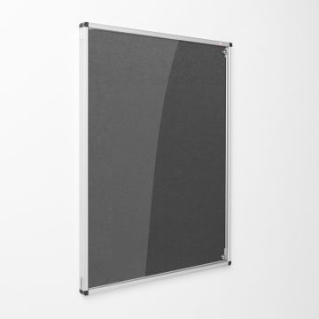 Eco Tamperproof Noticeboard H1200xW1200mm Charcoal