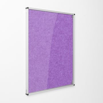 Eco Tamperproof Noticeboard H1200xW1200mm Purple