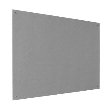 Eco Frameless Noticeboard H1200xW1500mm Grey