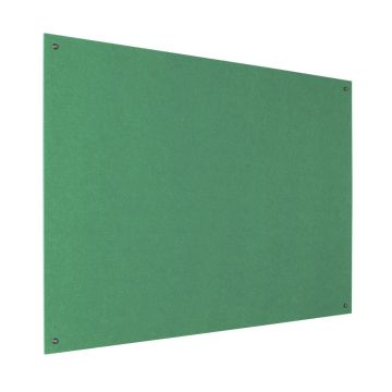 Eco Frameless Noticeboard H900xW1200mm Green