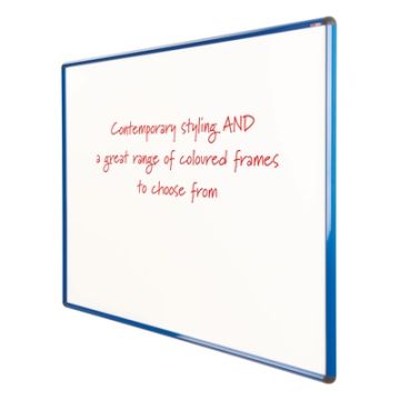 Shield Magnetic Whiteboard H1200xW1200mm Blue
