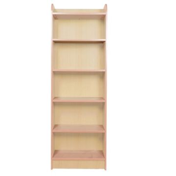 Library Bookcase Slimline MapleH1750mm