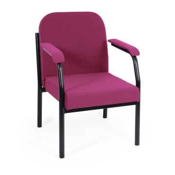 3000 Range Easy Seating Arm Chair Raspberry