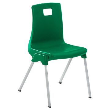 ST Classroom Chair 260mm Green