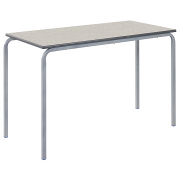 CBent Rectangular Table 110x55x76cm Ailsa Top Charcoal Edge