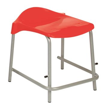 WSM Stools 395mm Red