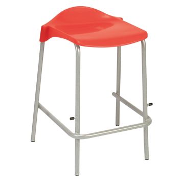 WSM Stools 560mm Red