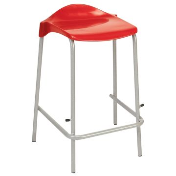 WSM Stools 610mm Red