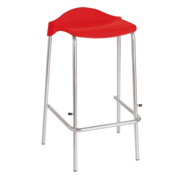 WSM Stools 685mm Red