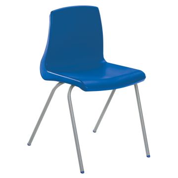 NP Classroom Chair 350mm Blue