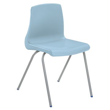 NP Classroom Chair 380mm Soft Blue