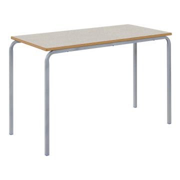 Crush Bent Rectangular Table 120x60x46cm Ailsa