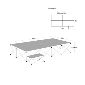 Ultralight Staging Package A Anthracite Grey